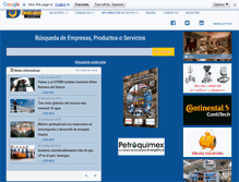 Tablet Screenshot of directoriopemex.com
